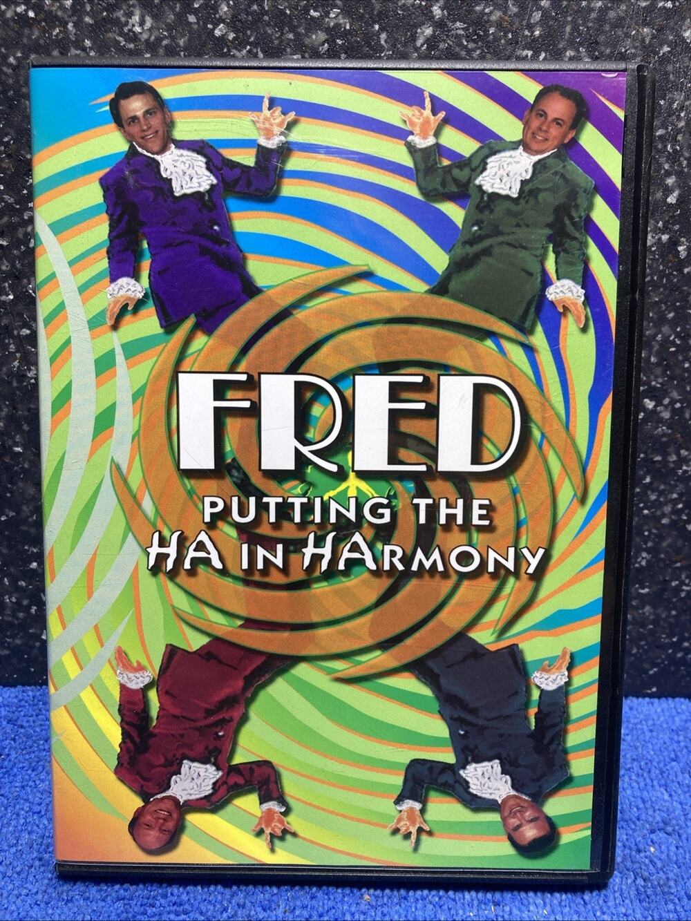 Fred: Putting the Ha in Harmony • DVD • Barbershop Quartet Music • Mint Disk!!!